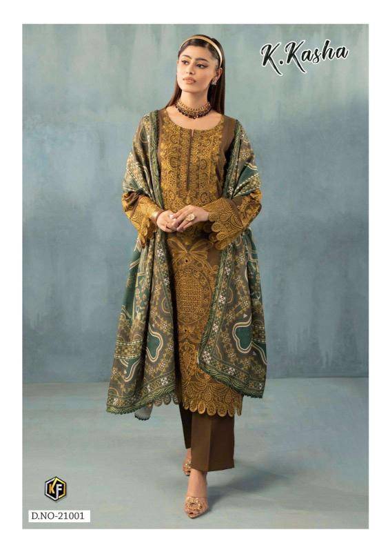 Keval fab k kasha vol- 21 Salwar Kameez manufacturers in Mumbai